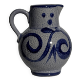 Mini carafe bleue West Germany H14,5