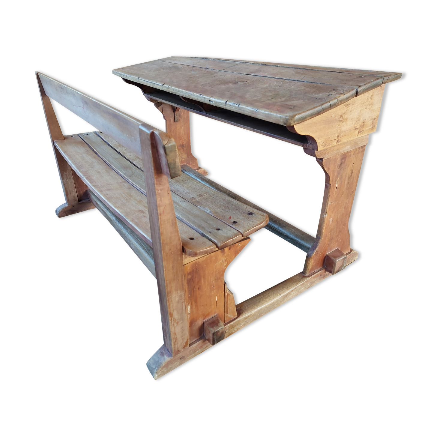 Bureau écolier ancien