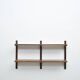 Vintage Royal System shelf in walnut by Poul Cadovius, 1950