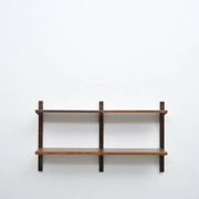Vintage Royal System shelf in walnut by Poul Cadovius, 1950