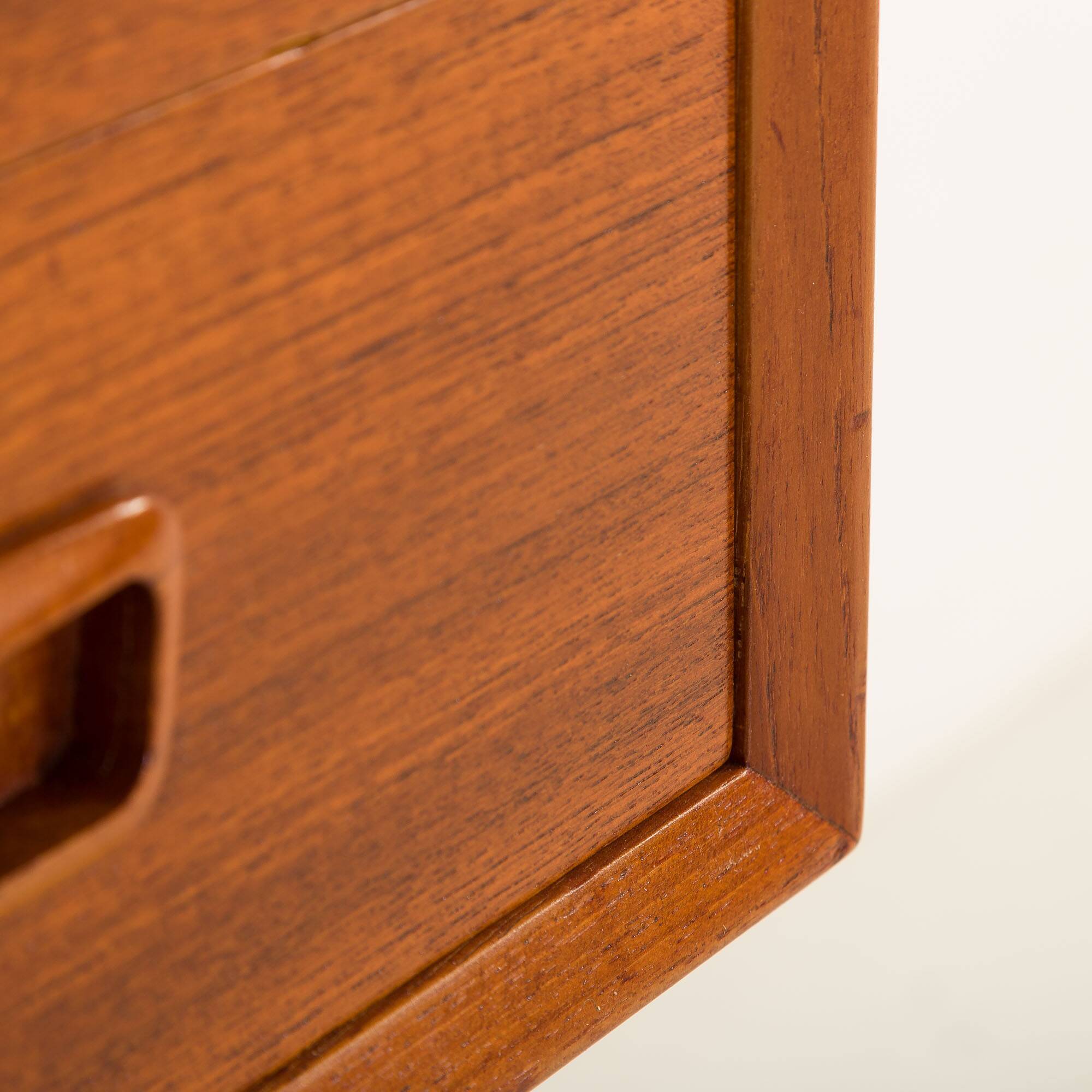 Danish petite teak dresser by Svenstrup Mobler, 1960s