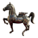 Briquet métal  forme cheval vintage