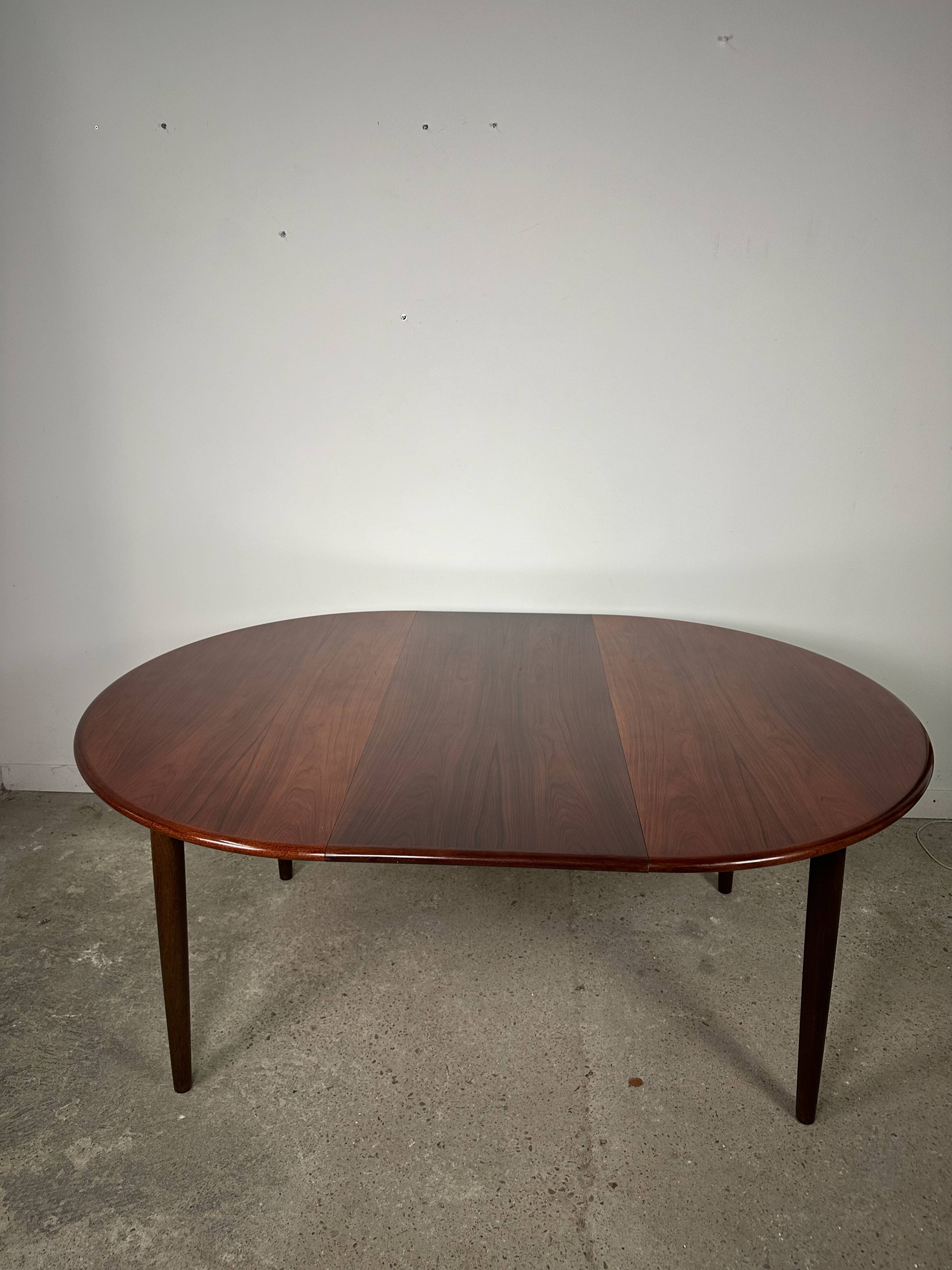 Table scandinave en palissandre de Rio de Gudme Möbelfabrik 1960
