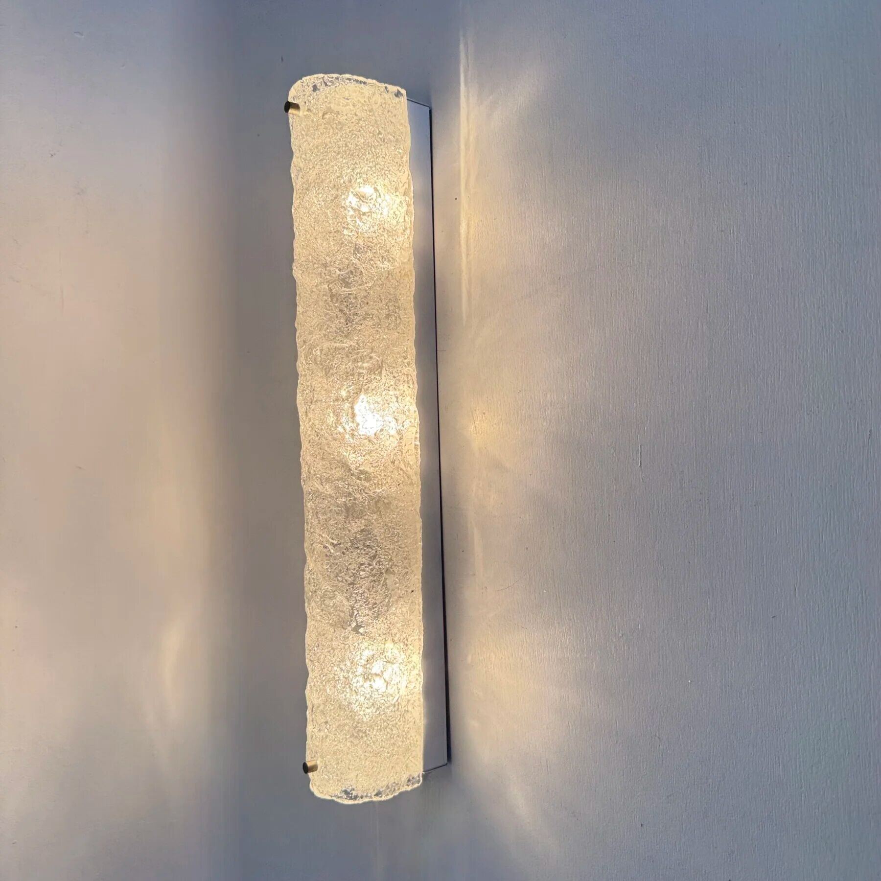 Mid-century design Murano glass wall sconces, Germany, 1970s