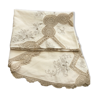 vintage tablecloth