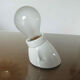 Pair of art deco style porcelain wall lamps