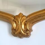 Louis XV style gilded mirror 38x58cm