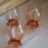 Carafe tray and 3 glasses set