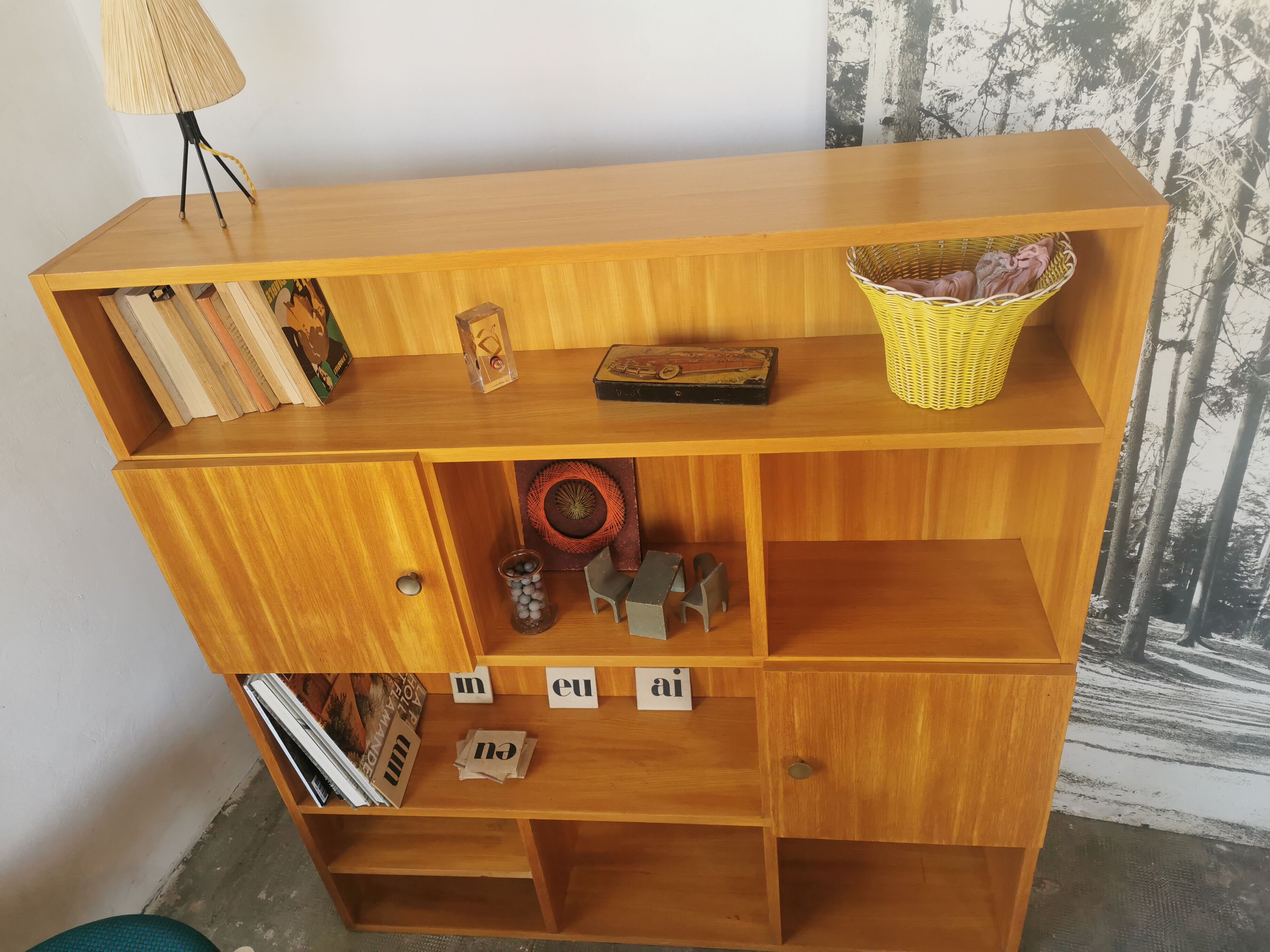 Shelf, library from the 70s/80s