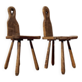 Brutalist, modernist chair