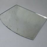 Old, chise-chisled mirror art deco silvering copper