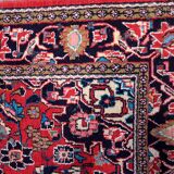 Ancient Persian Kashan carpet, handmade, 131 cm x 205 cm, 1920s.