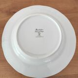 Set of 4 Limoges porcelain soup plates