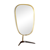 Table mirror 1950s Vereinigte Werkstätten München, Germany