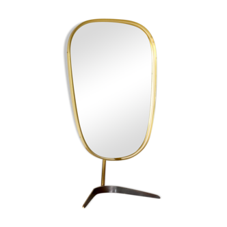Table mirror 1950s Vereinigte Werkstätten München, Germany