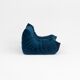 Canapé trois places Togo en tissu bleu foncé par Michel Ducaroy pour Ligne Roset
