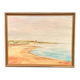 Original Swedish Oil on Canvas - "Côte" by Svan Öberg - Signed - Vintage and Framed - 49 x 38 cm (19.3" x 15")