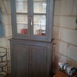 Old glass buffet