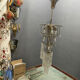 Extra Large Murano Glass Rod Chandelier, Italy, 1970s