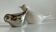 Vintage Ceramic Vase with a Couple of Birds