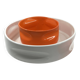 2 Form ceramic dishes • Design B. Devaux • Space Age • 1969