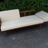 canape de repos scandinave , daybed FD 451 Hvidt et Nielsen signé