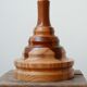 Mid-Century Wood Specimen Table Lamp