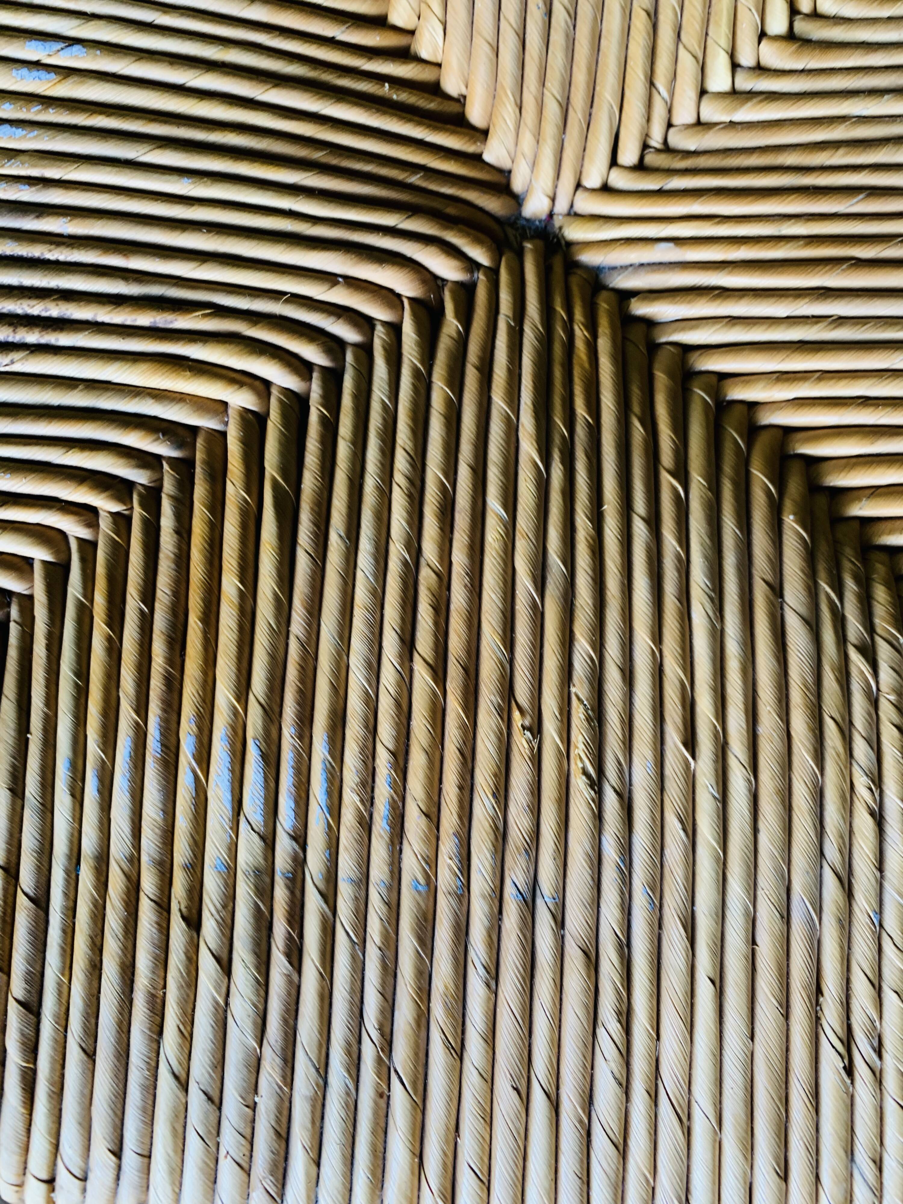 High stool in turned wood