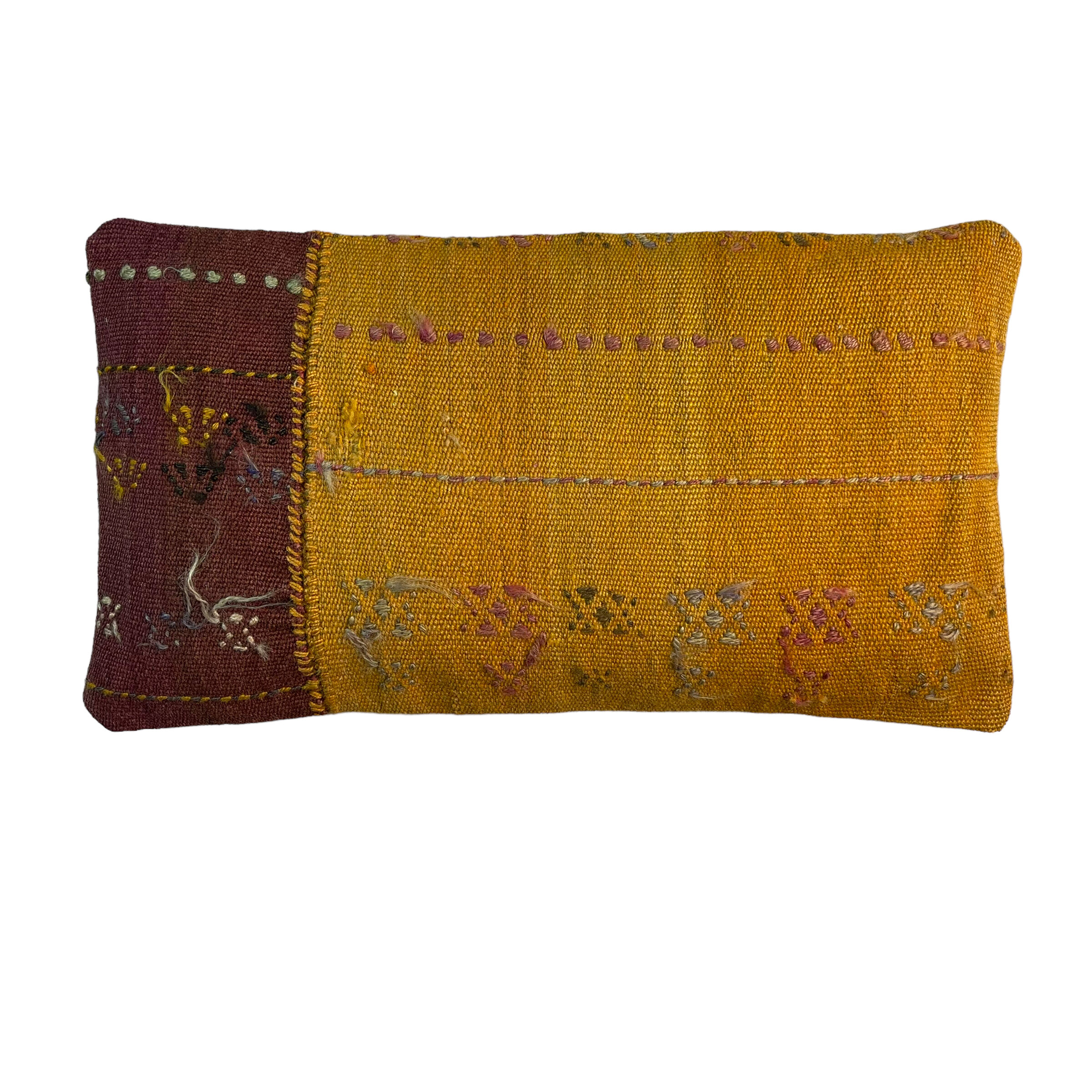 Vintage turkish kilim cushion cover 30x50cm