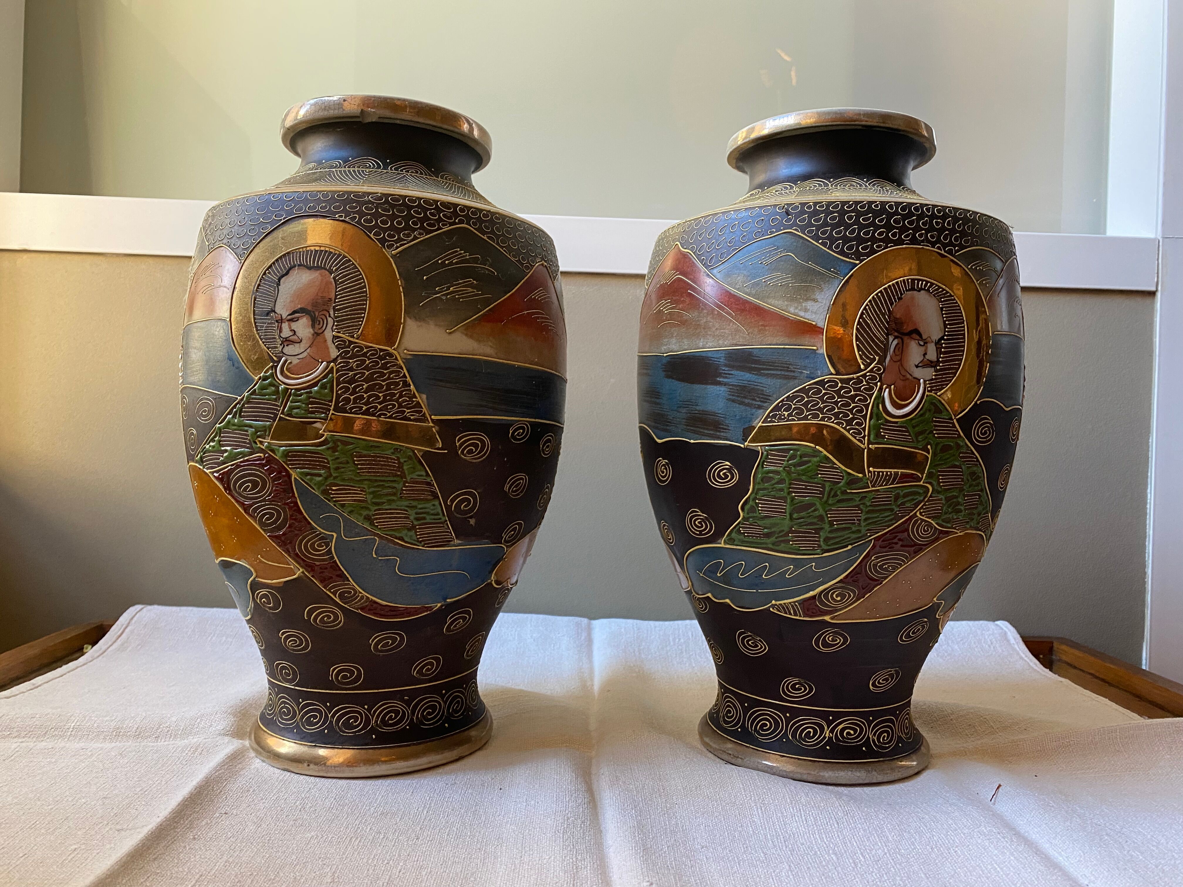 Paire de vases Satsura