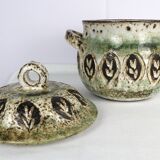 Ceramic pot by Thiry Vallauris