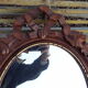 Oval wooden mirror Louis XVI style 54cmx37cm