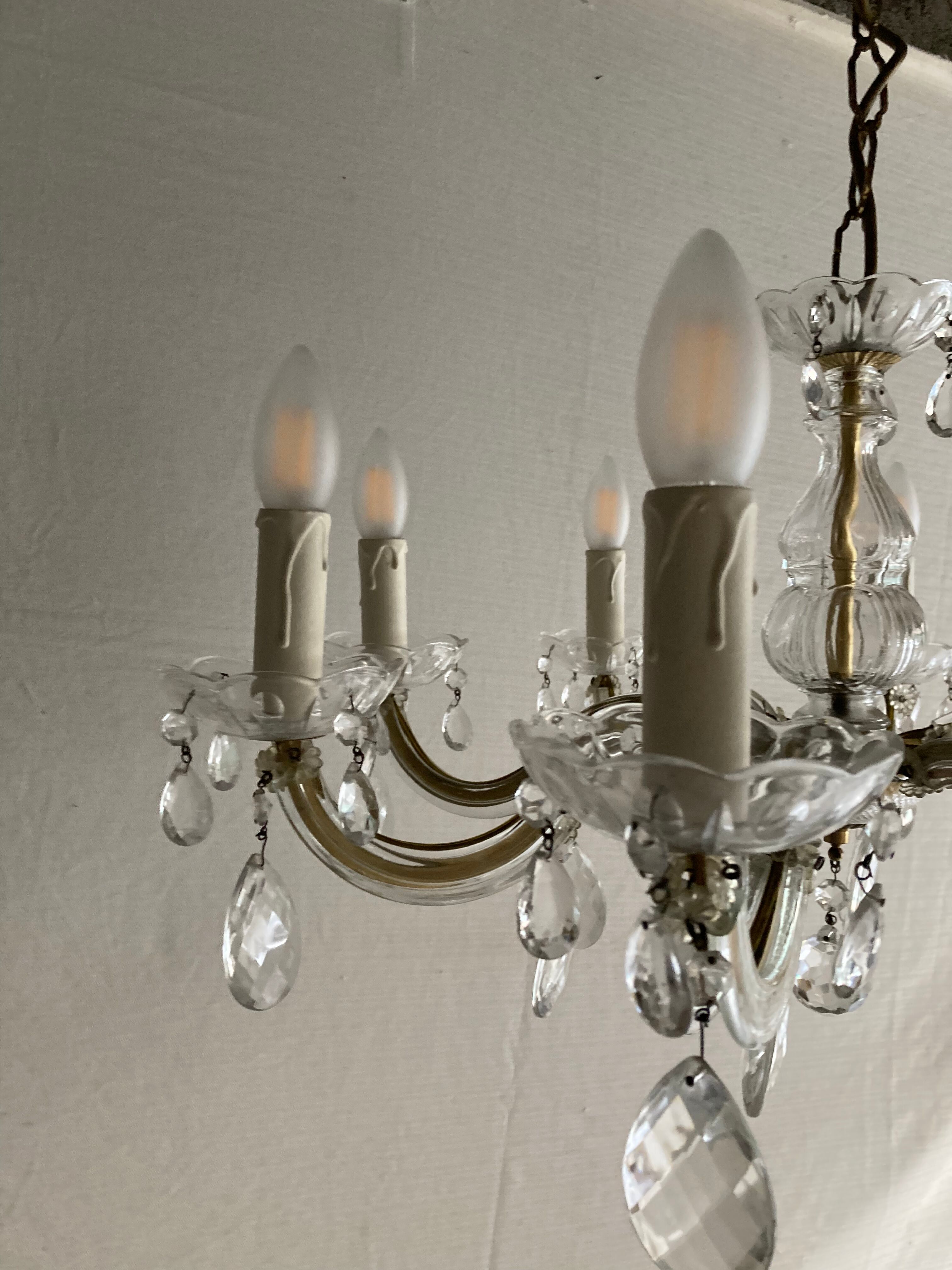 Italian chandelier mid 20th.