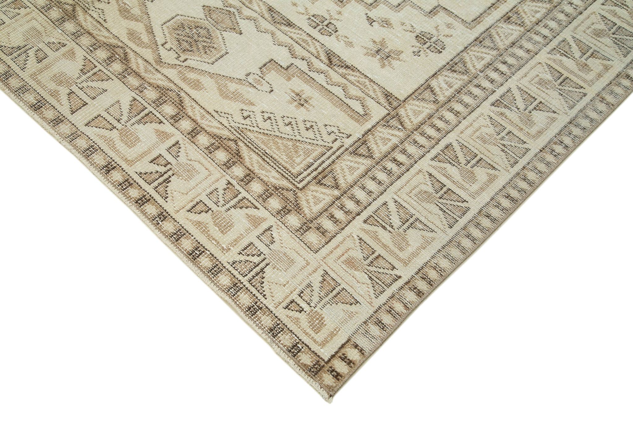 Handwoven Decorative Anatolian Beige Rug 160 cm x 273 cm