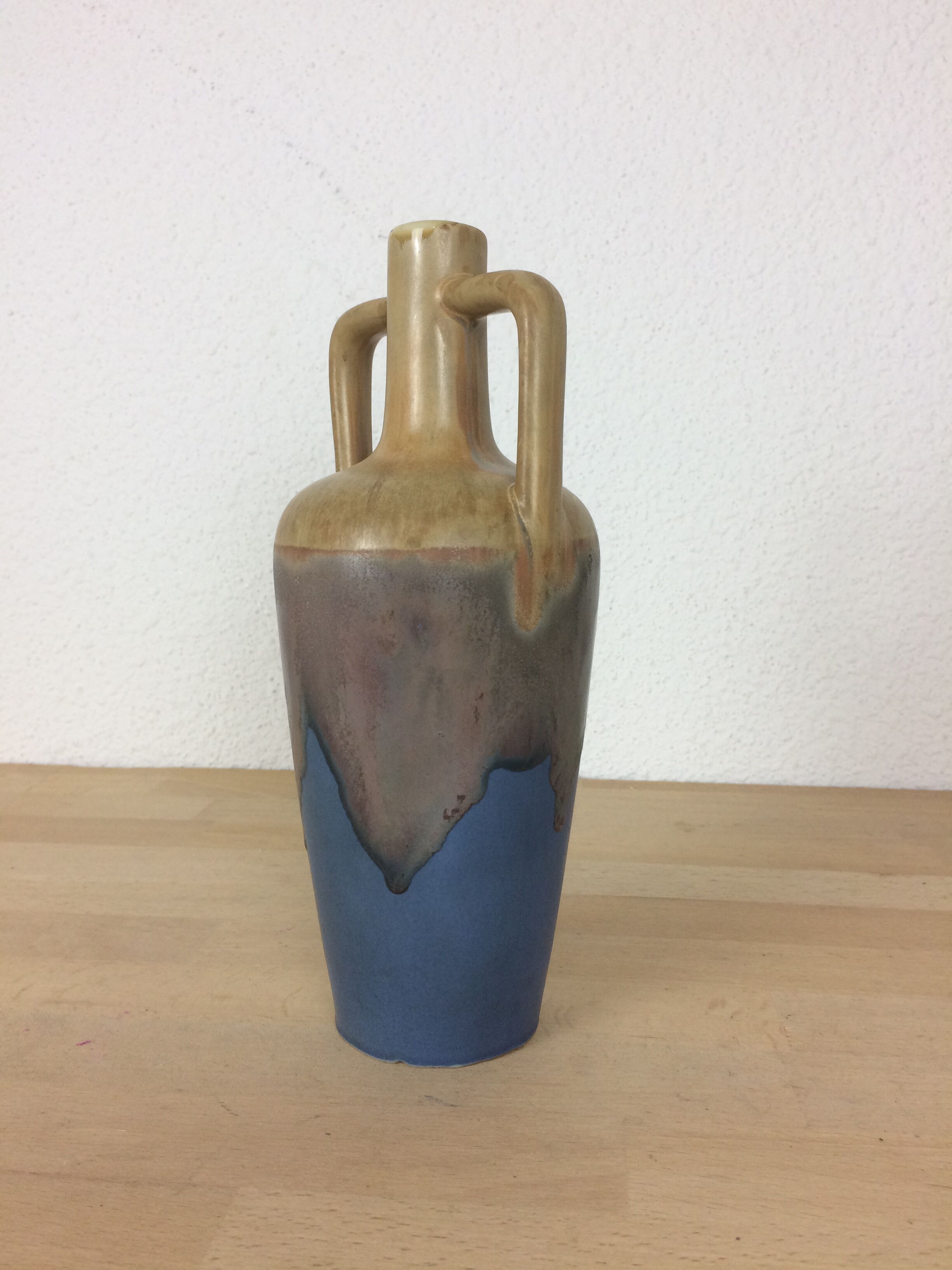 Fournier Demars ceramic vase from Saint Amand
