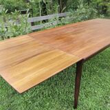 Vintage extension teak table, 1960s
