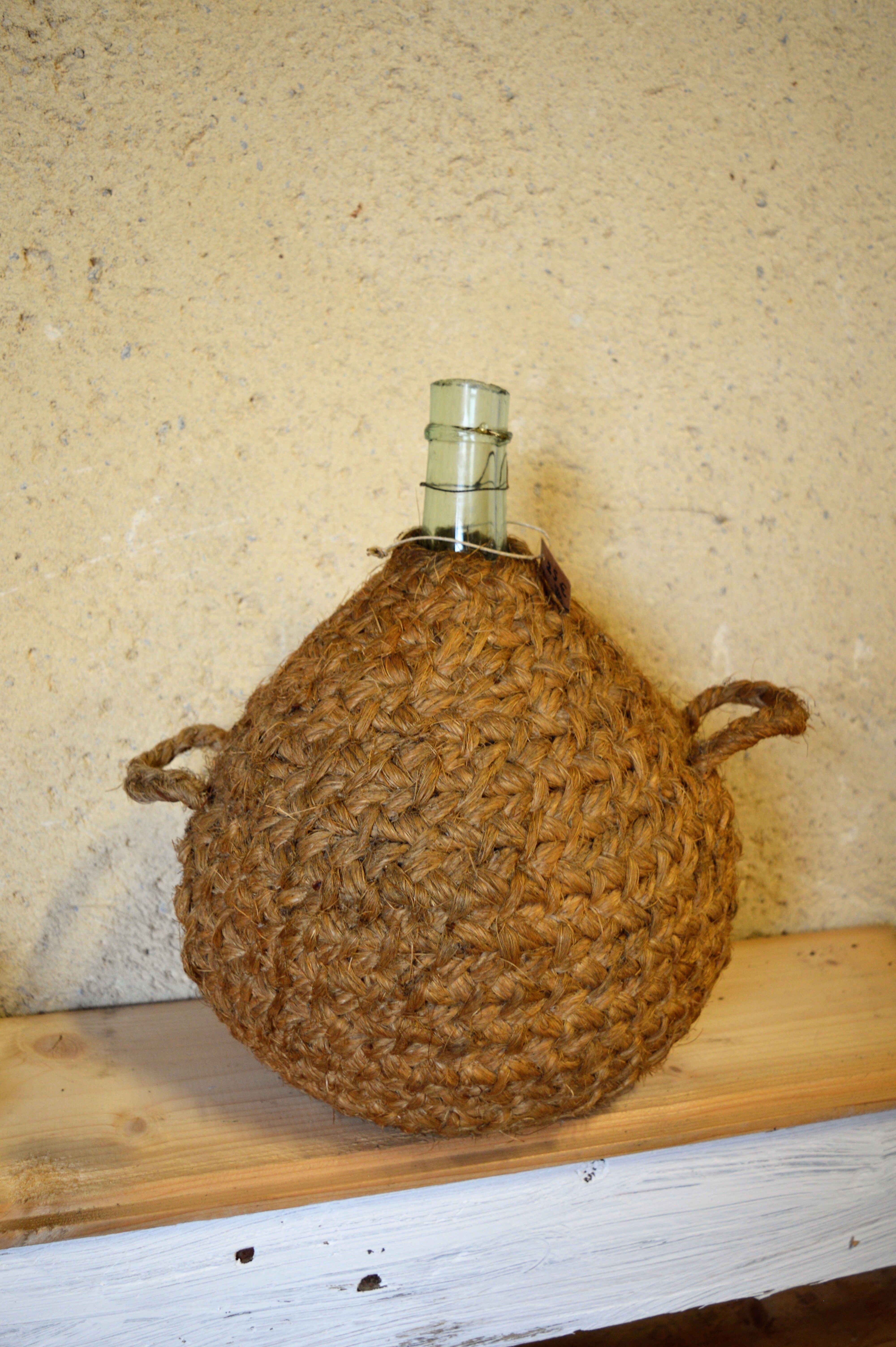 Dame-jeanne stuffed 5 l