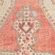 4x7 Red Madallion Turkish Rug 117x225Cm SK 22422
