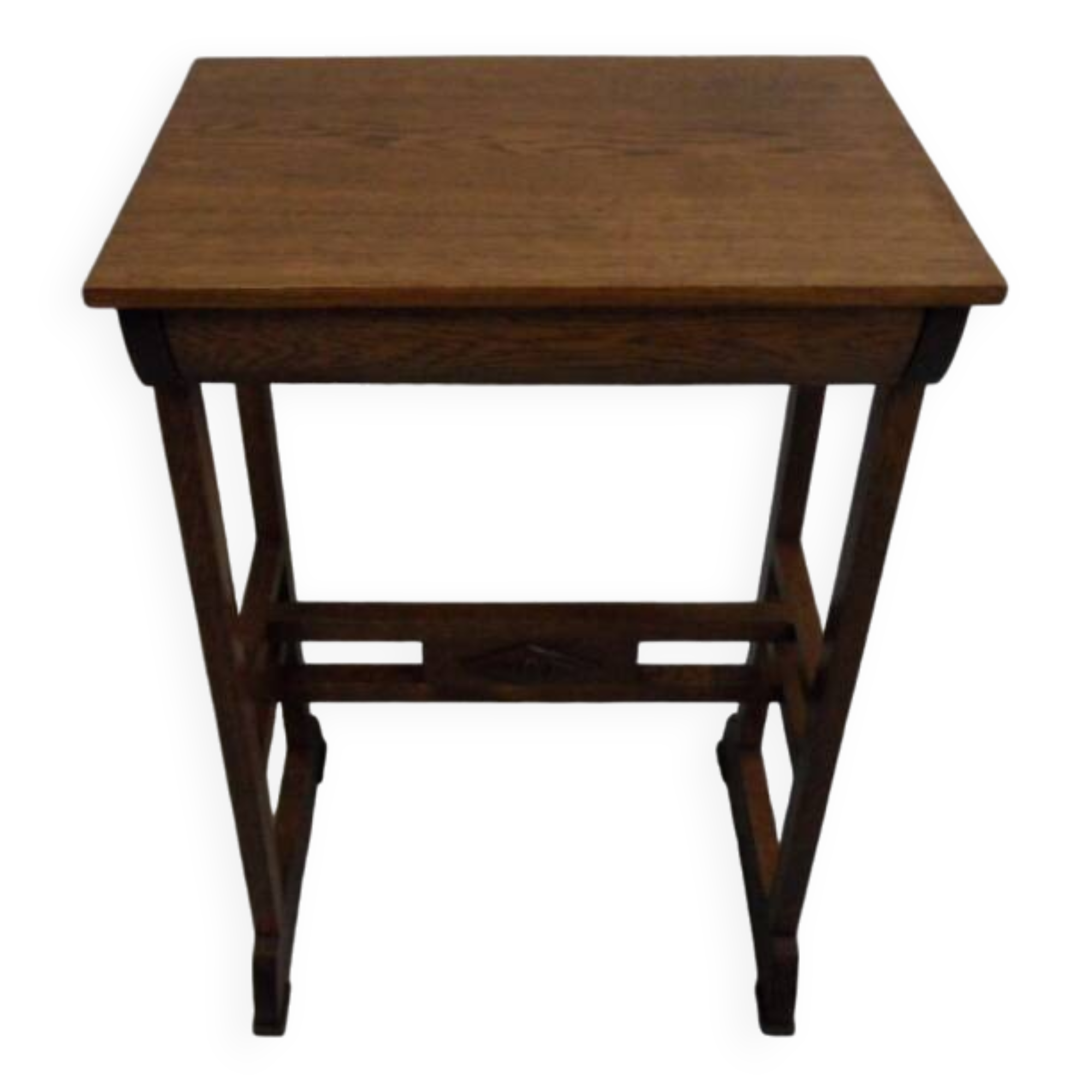 Vintage oak sidetable with drawer