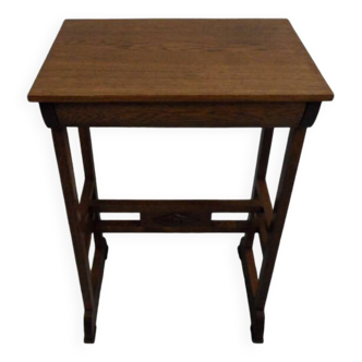 Vintage oak sidetable with drawer
