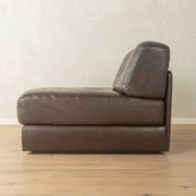 Brown leather armchair DS-76 by de Sede, 1970s