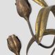 Pair of wall lights with foliage and tulips