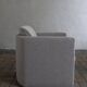 Gray Dedar boucle lounge chair | 1990s