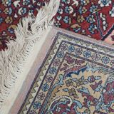 Hand-knotted rug with patterns – 232x139cm