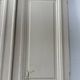 Pair of Haussmann-style double passage doors in patinated oak from the 19th century.