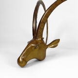 Coffee table with mouflons by Alain Chervet, circa 1970