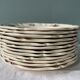 Set of 12 dessert plates Agreste Digoin Sarreguemines