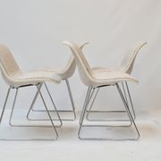 Set of 4 Spirit dining chairs by Hajime Oonishi for Houtoku/Artifort, 1970s.