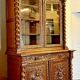 Renaissance-Style Oak Hunting Lodge Library
