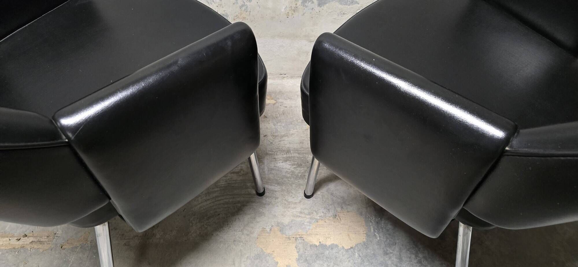 Paire de fauteuils Deauville, Marc et Pierre Simon pour AIRBORNE 1960